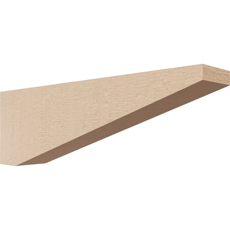 Ekena Millwork 2"W x 12"D x 4"H Thin Concord Rough Cedar Woodgrain TimberThane Corbel, Primed Tan CORUR02X12X04CONRCPR